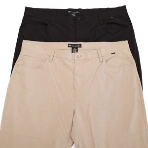 TRAVIS MATHEW Men's 42‎ Black Khaki Lightweight Performance Golf Pants BUNDLE